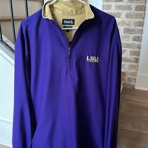 Ashworth LSU Tigers 1/4 zip nano-tex pullover (Men’s Large)